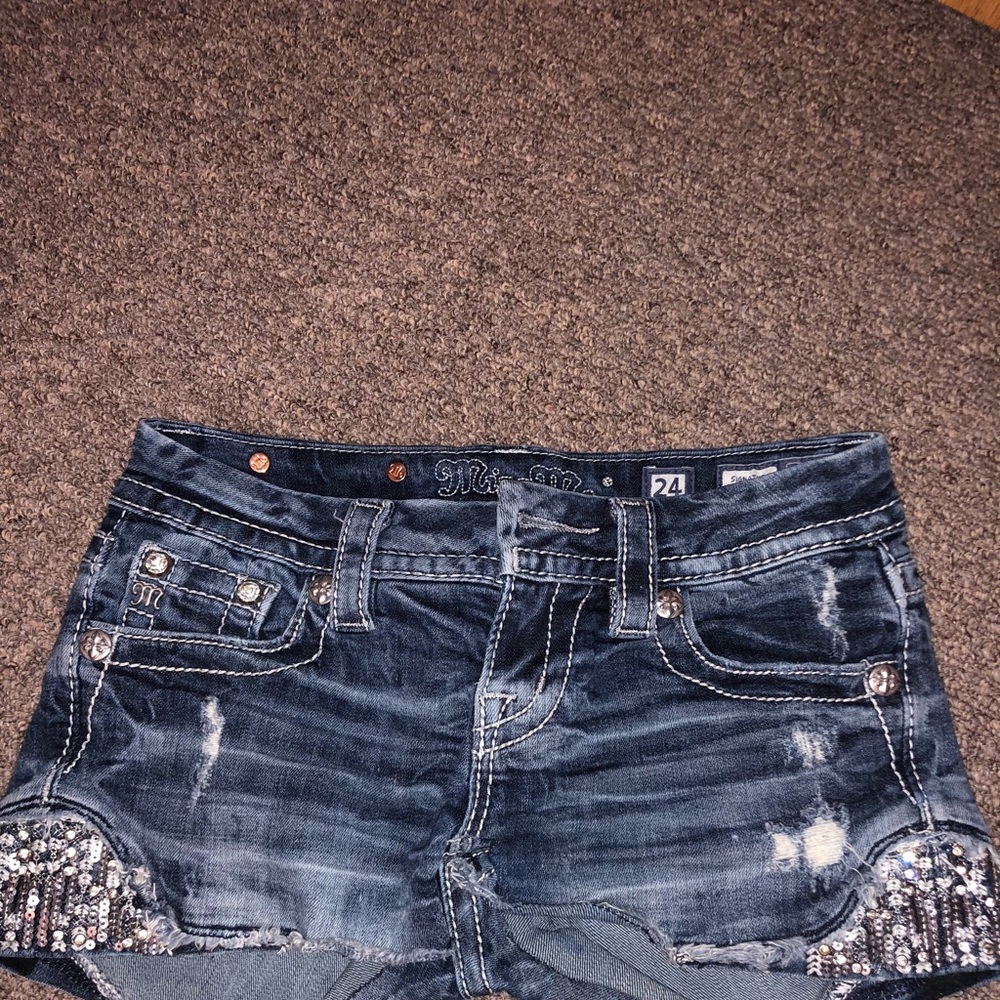 Size 24 miss me shorts